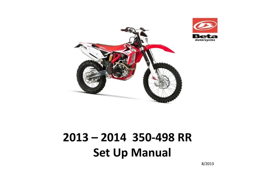 Beta 350-498 RR Setup manual