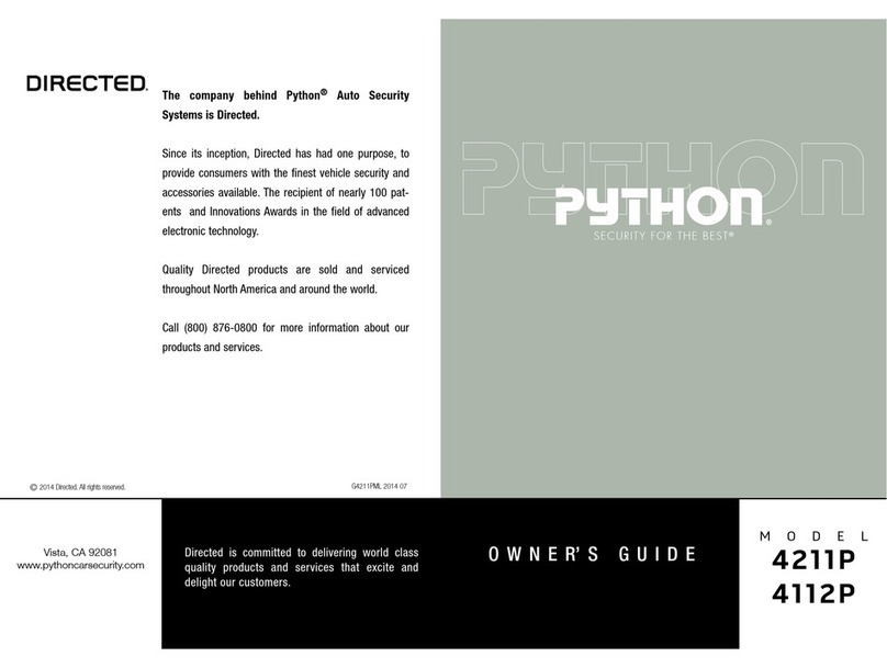 Directed 4211p owner's guide