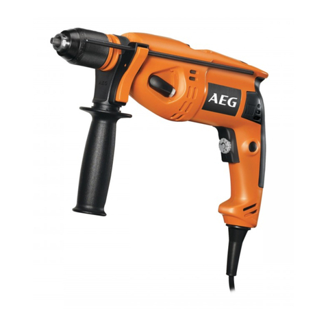 AEG SB2E 850 RS User manual