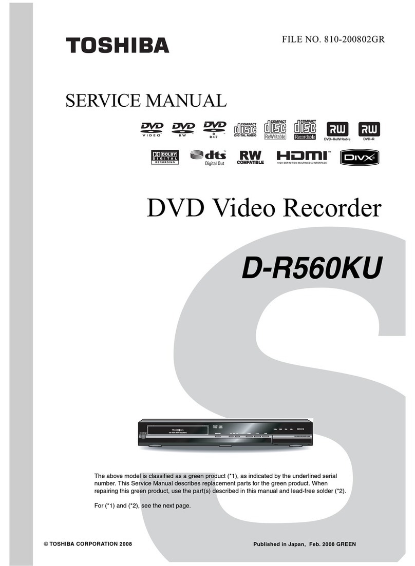 Toshiba D-R560KU User manual