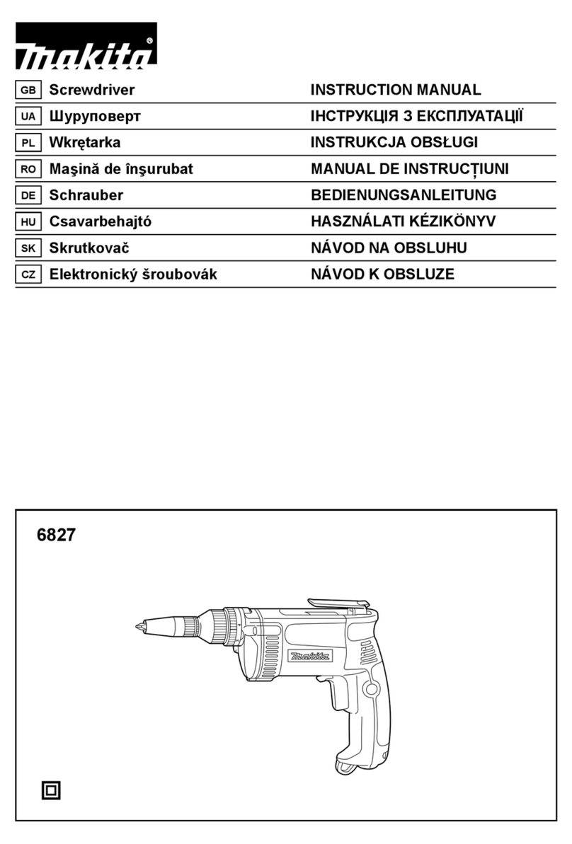 Makita 6827 User manual