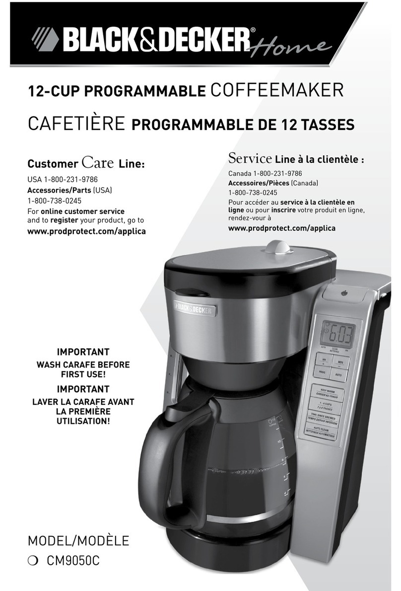 Black & Decker CM9050C User manual
