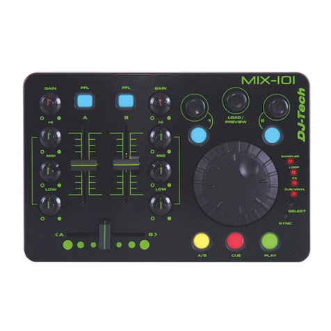 DJ-Tech MIX-101 user manual