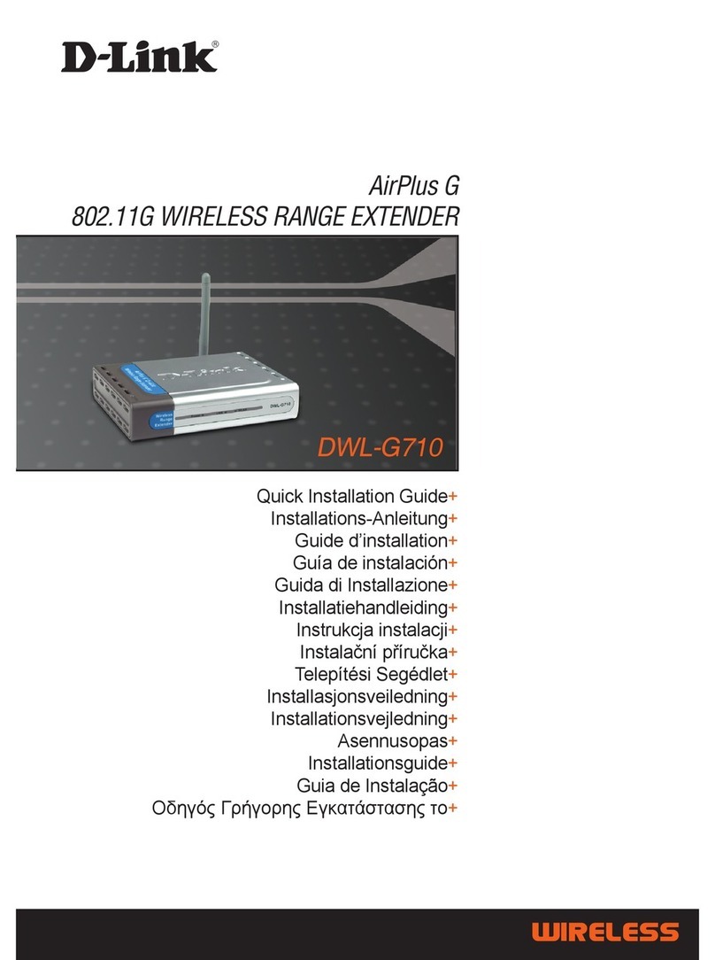 D-Link AirPlus G DWL-G710 User manual