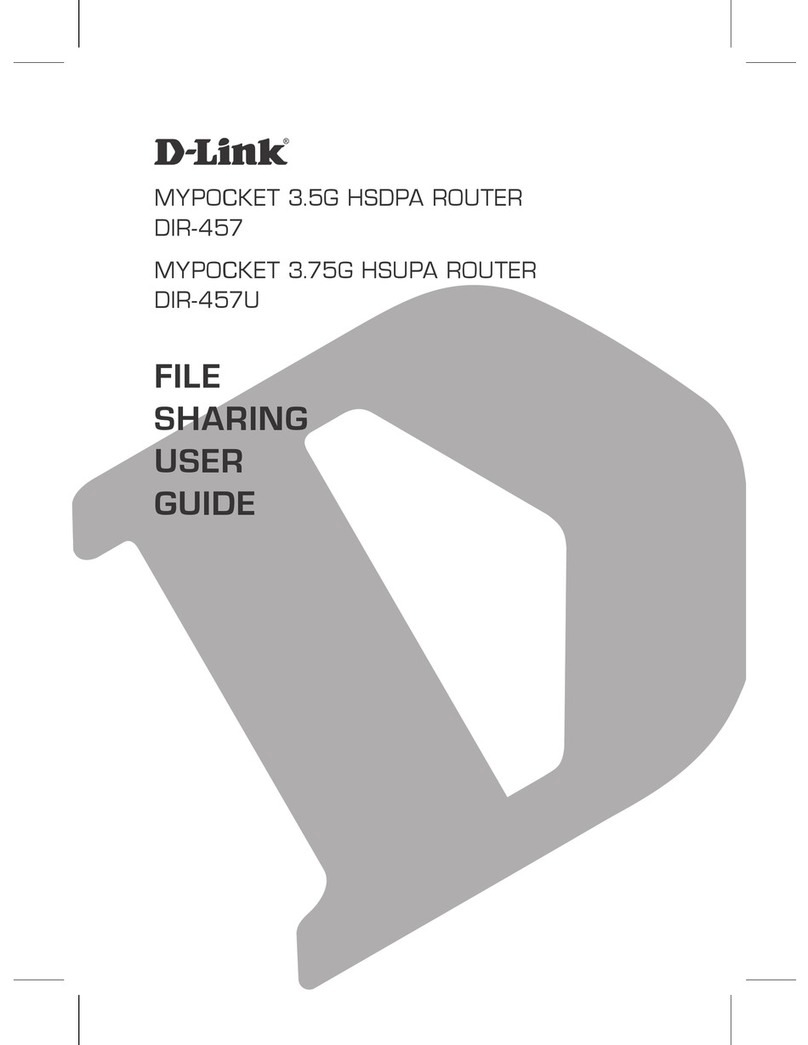 D-Link myPocket DIR-457 User manual D-Link myPocket DIR-457 User manual