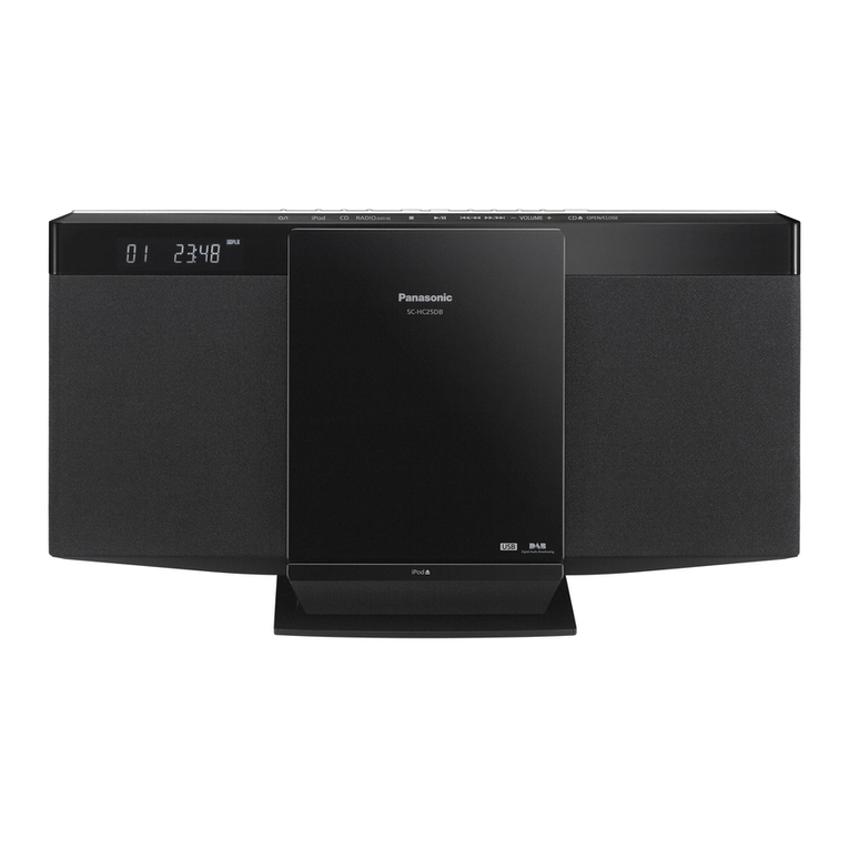 Panasonic SC-HC25 owner's manual