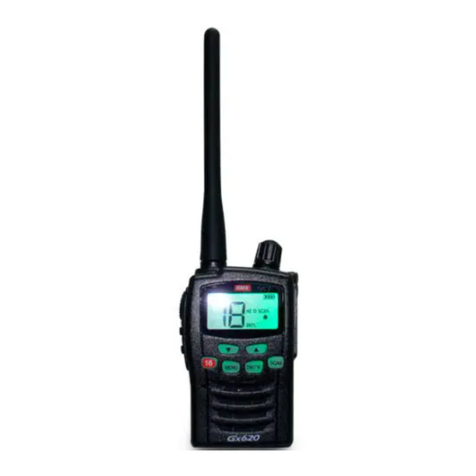 GME GX620 VHF User manual