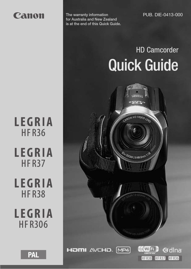 Canon LEGRIA HF R36 User manual