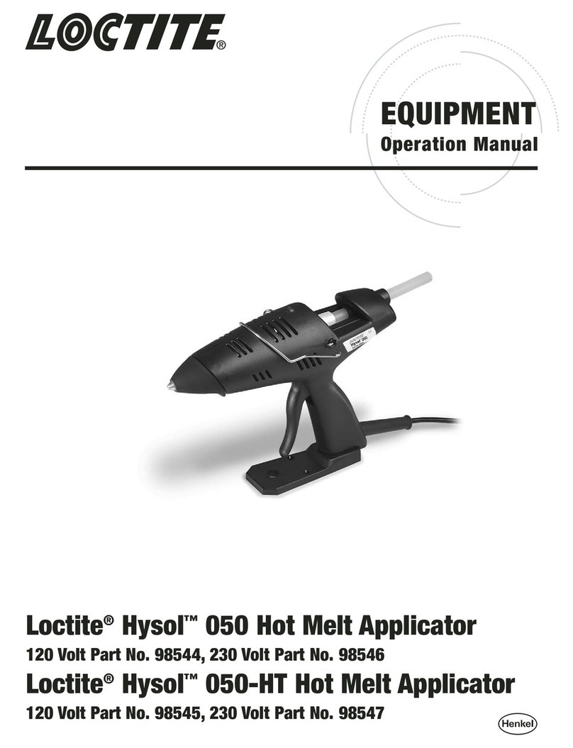 Loctite Hysol 050 Operation manual