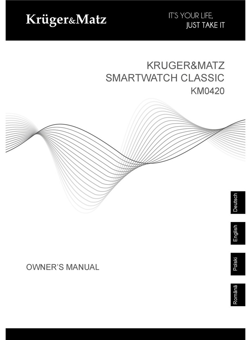 Kruger&Matz KM0420 owner's manual