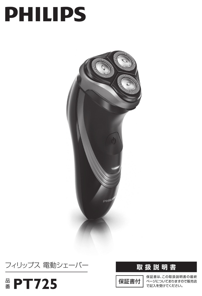 Philips NORELCO PT735 User manual