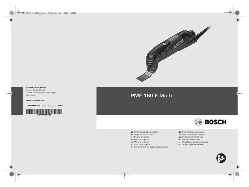 Bosch PMF 180 E Multi Original instructions