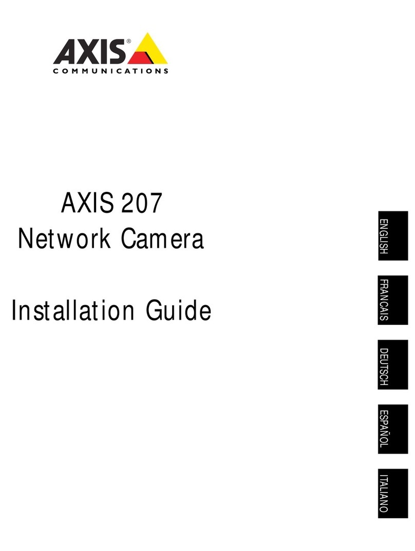 Axis AXIS 207 installation guide