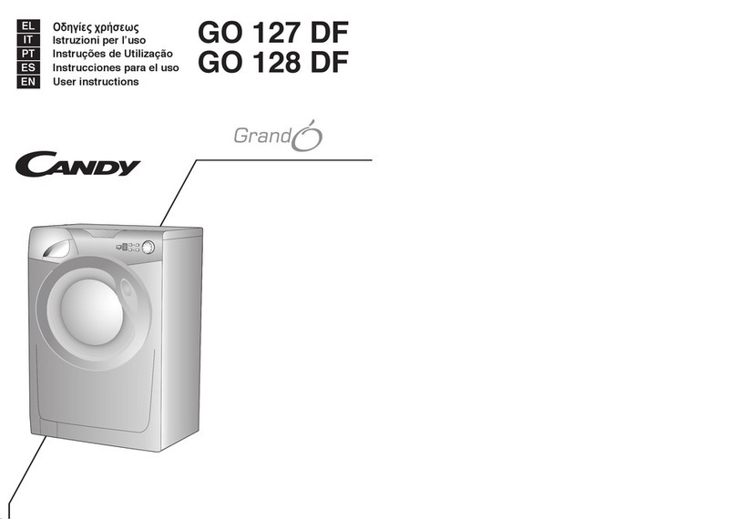 Candy GO 127 DF User manual
