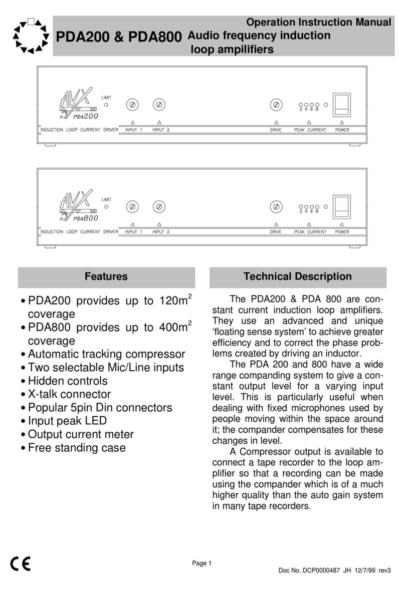 Signet PDA200 Operation & instruction manual
