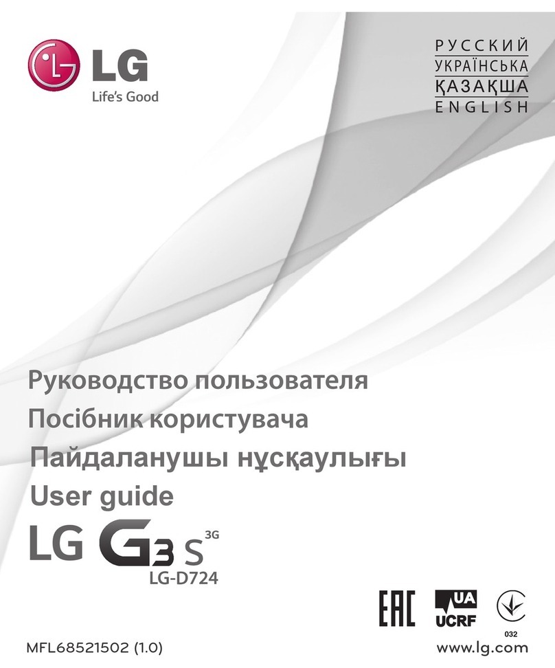 LG G3 Vigor User manual