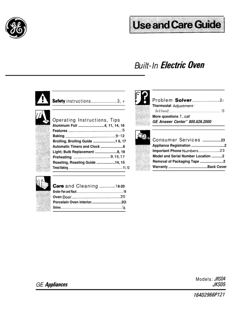 GEAppliances JRS04 Use and care guide