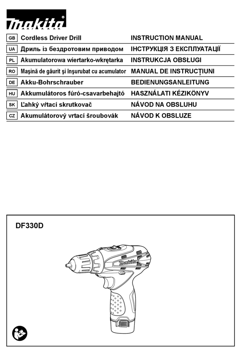 Makita DF330D instruction manual