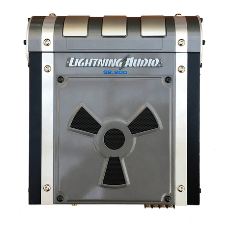 Lightning Audio S2.200 User manual