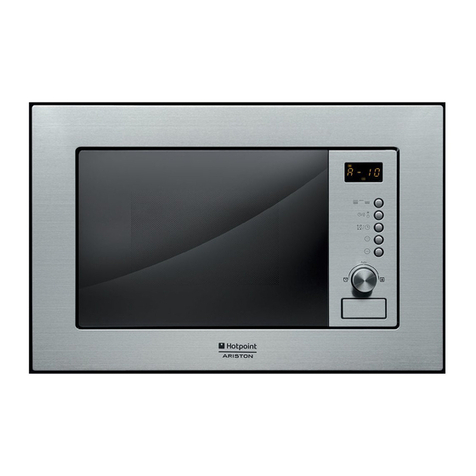 Hotpoint Ariston MWHA 122.1 X instruction manual