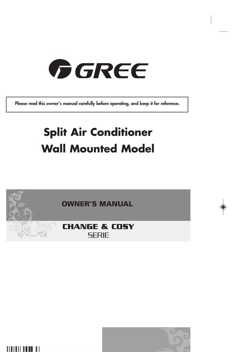 Gree CHANGE & COSY Series User manual
