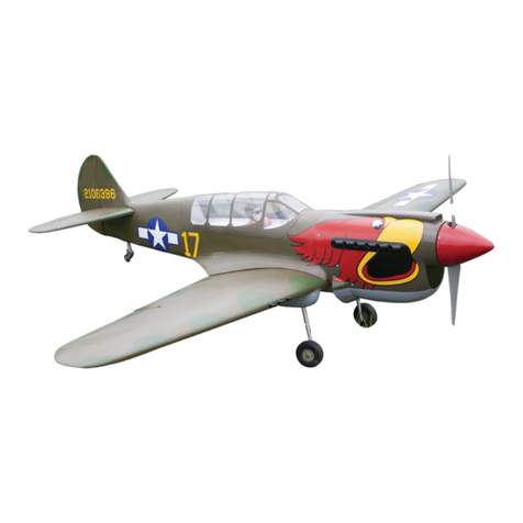 Seagull Models CURTISS P-40N WARHAWK User manual