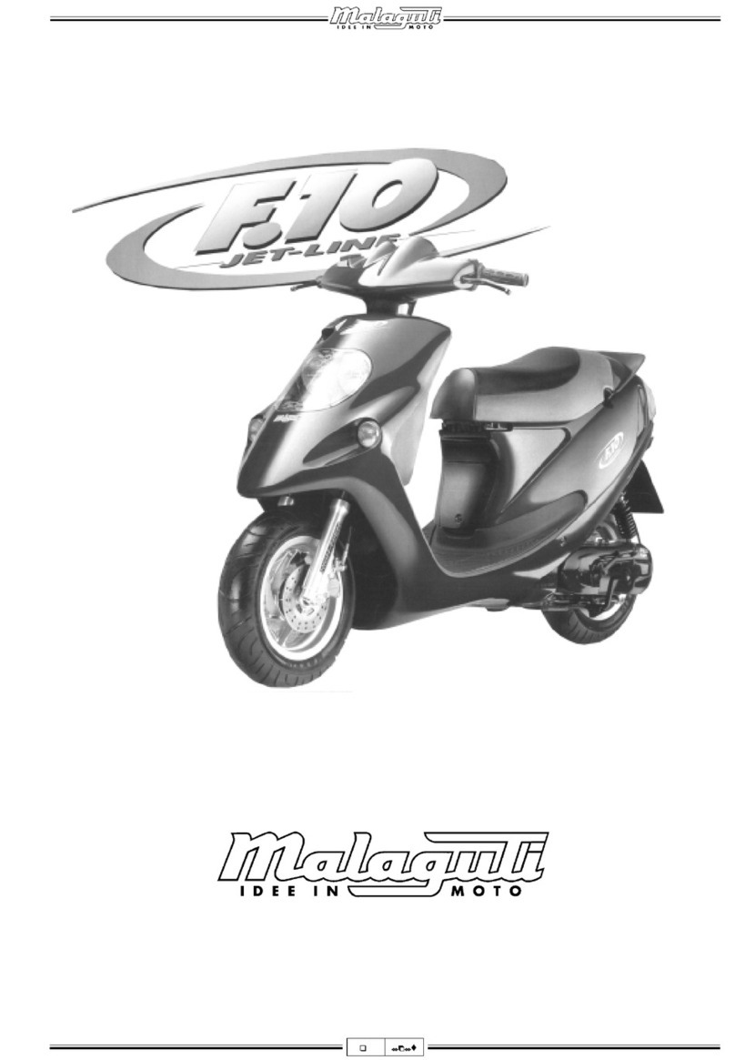 Malaguti F10 User manual