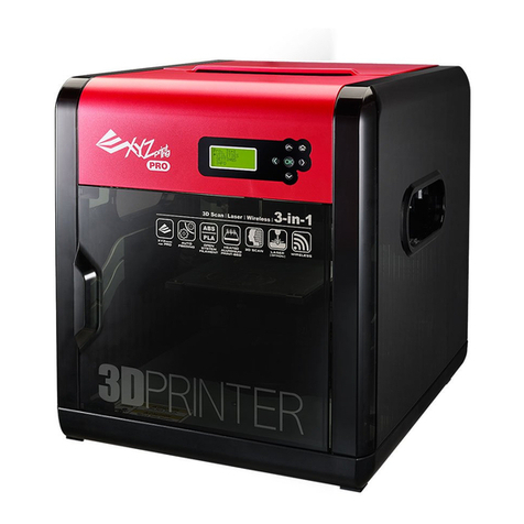 XYZ Printing da Vinci 1.0 Pro 3in1 user manual