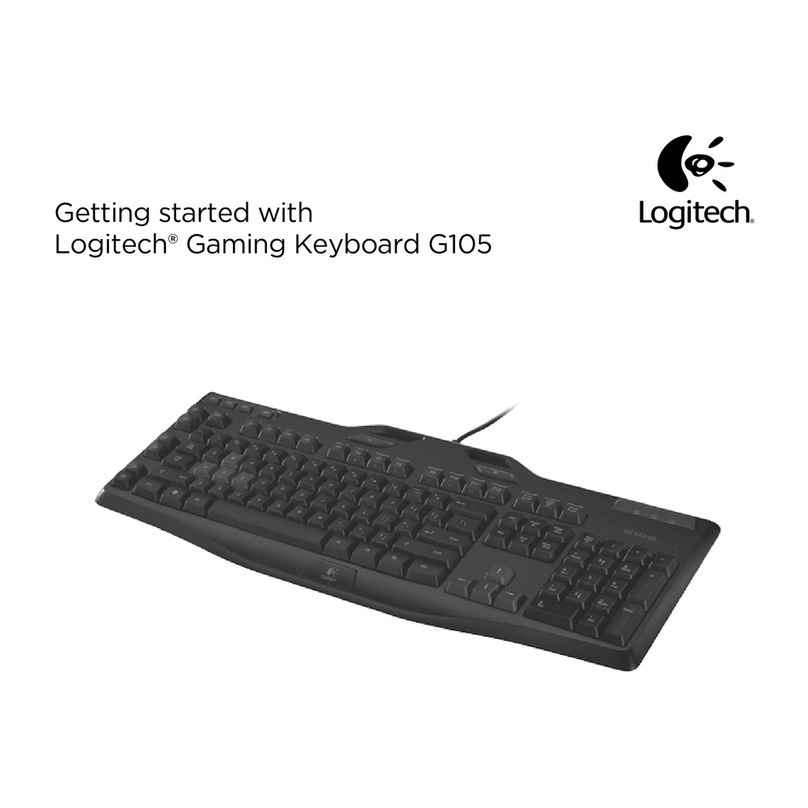 Logitech G105 Getting started
