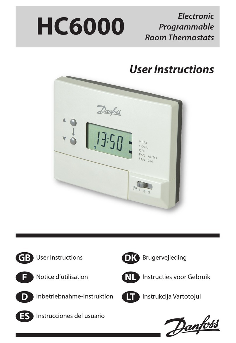 Danfoss HC6000 User manual