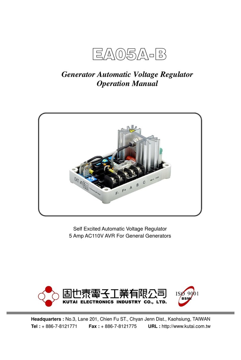 Kutai electronics EA05A-B Operation manual
