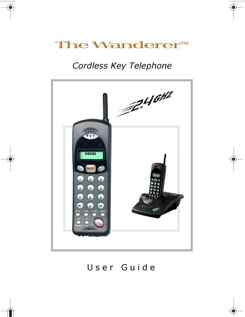Vodavi THE WANDERER user guide