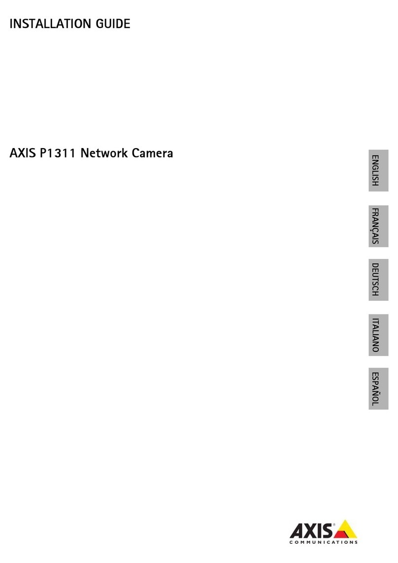 Axis P1311 installation guide