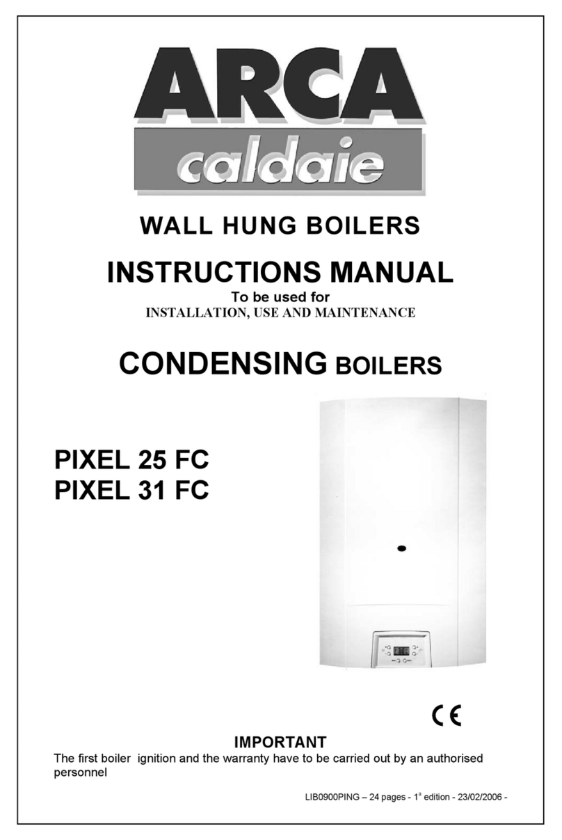 ARCA PIXEL 25 FC instruction manual ARCA PIXEL 25 FC instruction manual