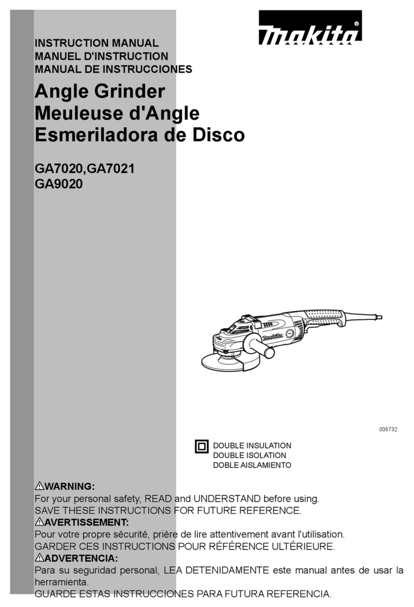 Makita GA7020 instruction manual