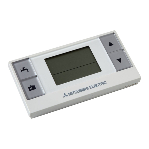 Mitsubishi PAR-WT50R-E Installation and setting manual