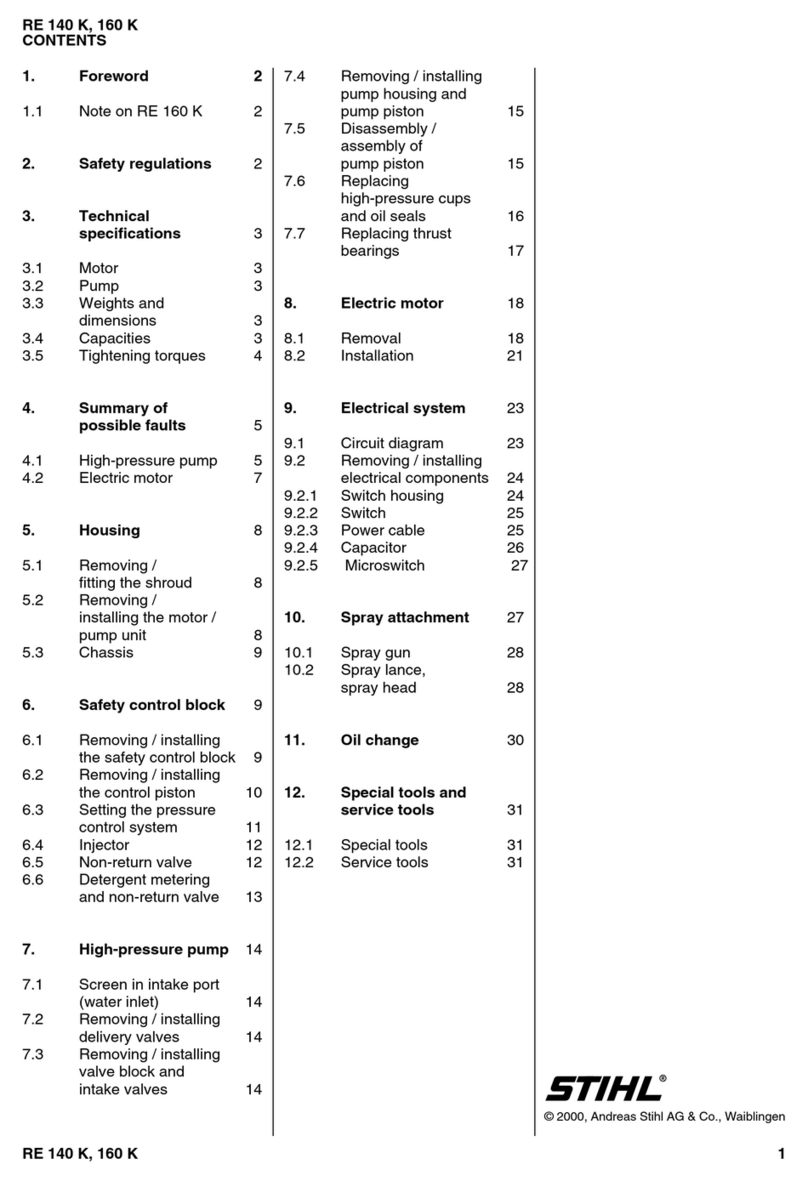 Stihl 140 Operating instructions