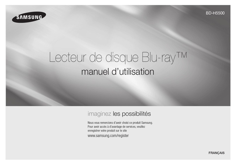 Samsung BD-H5500 User manual