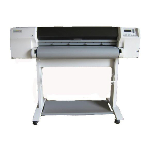 HP DesignJet 2500CP User manual HP DesignJet 2500CP User manual