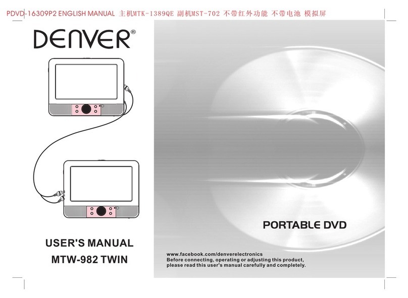 Denver MTW-982 TWIN user manual