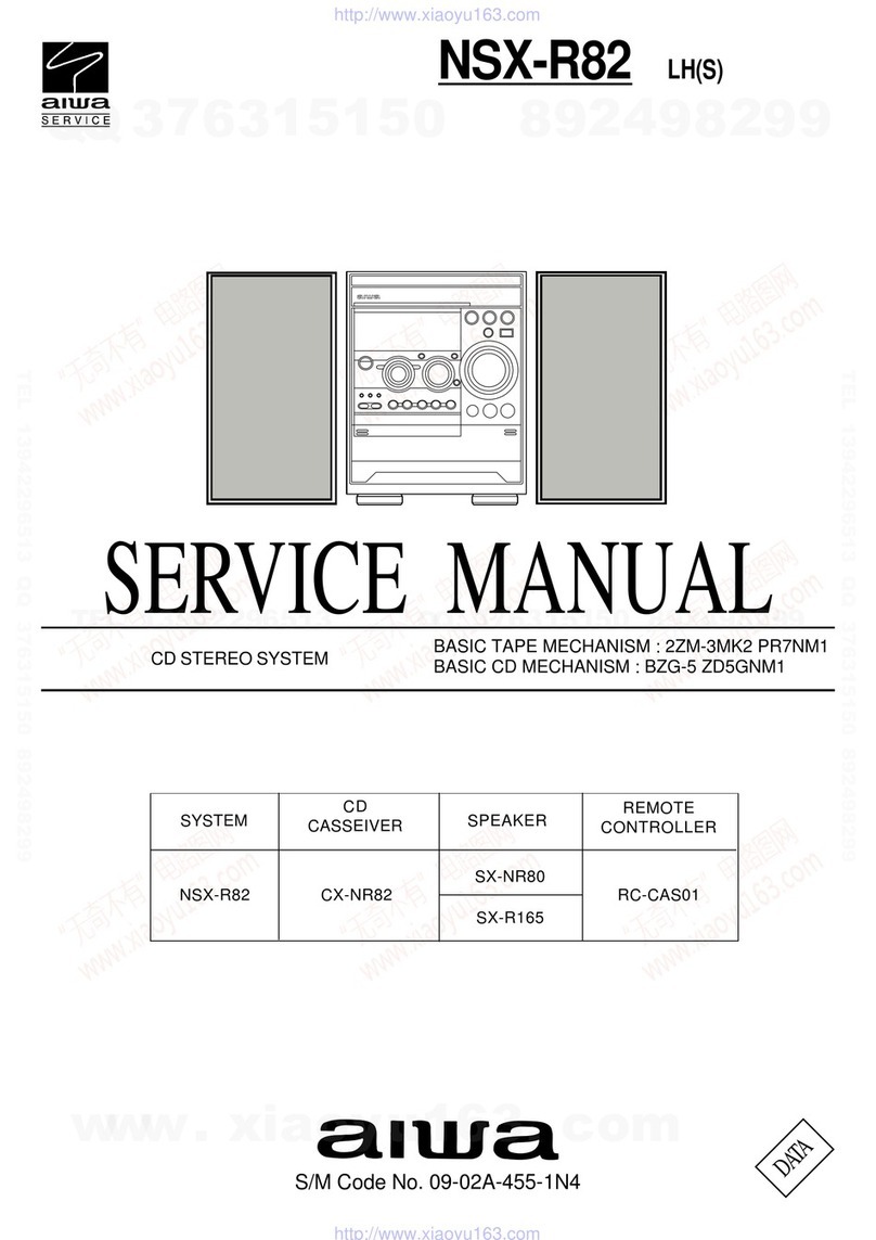 Aiwa NSX-R82 Service manual