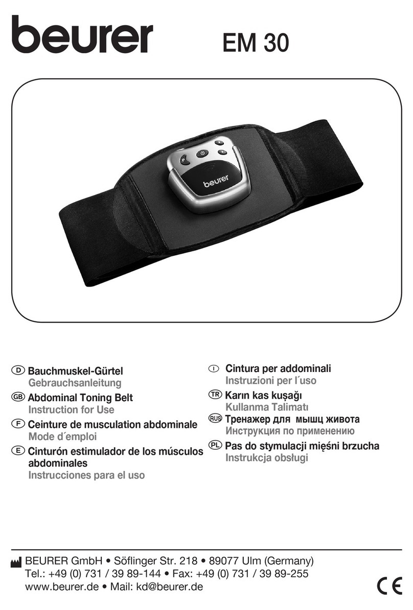 Beurer EM 30 User manual Beurer EM 30 User manual