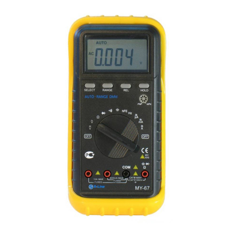 Mastech MY67 instruction manual