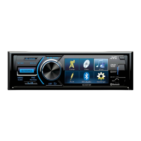 JVC KD-AV41BT User manual