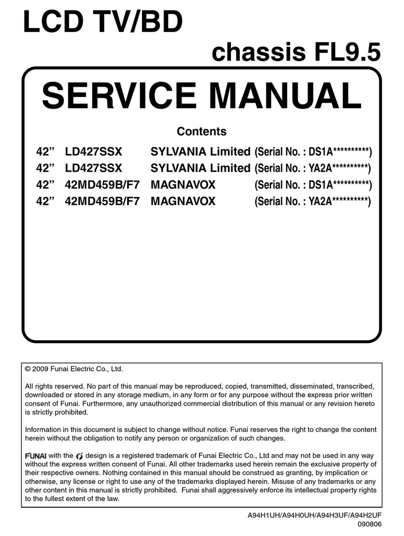 Philips 42MD459B/F7 User manual