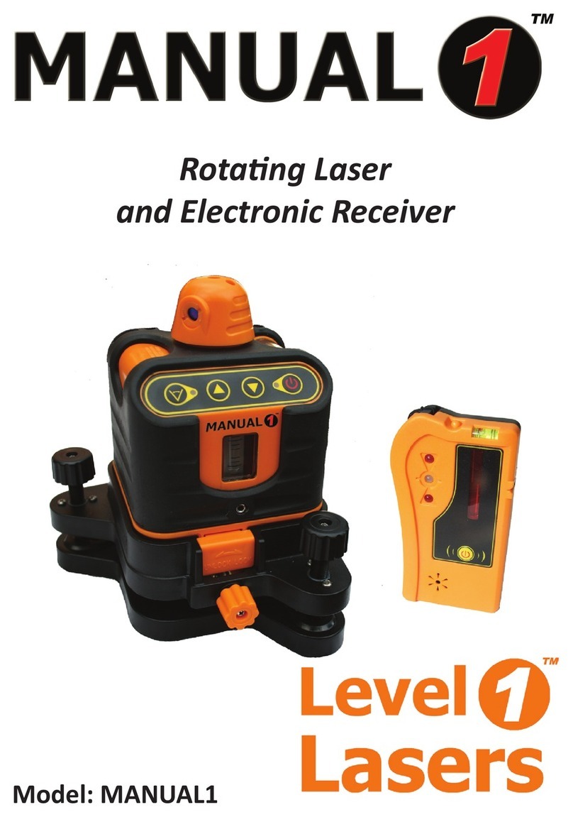 Level 1 Lasers MANUAL1 manual