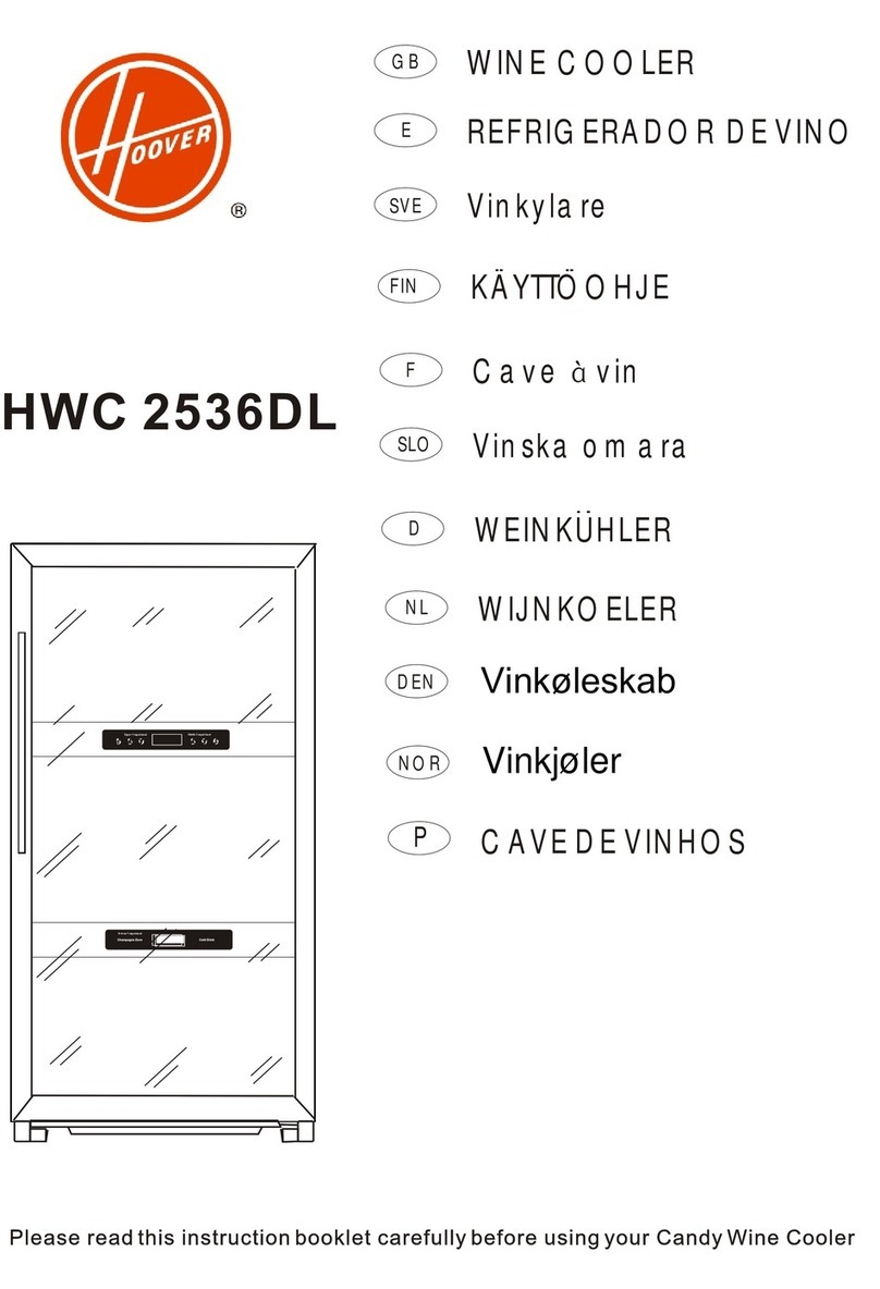 Hoover HWC 2536DL User manual