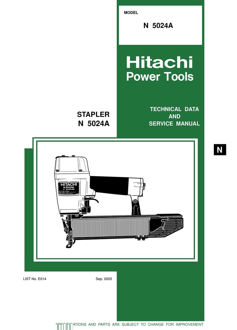 Hitachi N 5024A Technical data and service manual