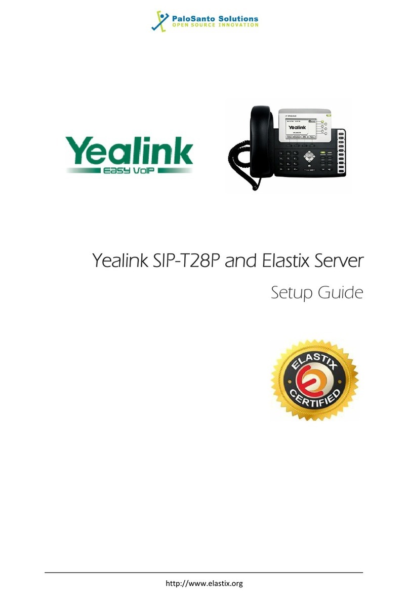 Yealink Yealink SIP-T28P User manual