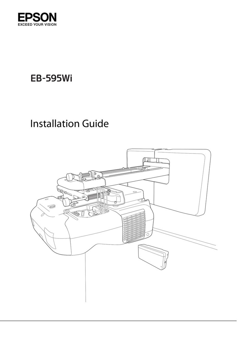 Epson EB-595Wi User manual